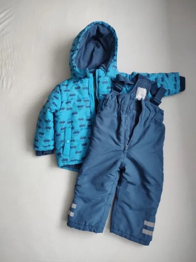 Zdjęcie oferty: Kurtka i spodnie narciarskie kombinezon, chłopi 86