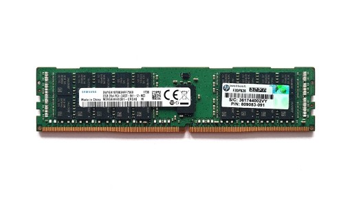 Zdjęcie oferty: Pamięć RAM DDR4 32GB Samsung PC4-19200 2400MHz CL17 Serwer ECC