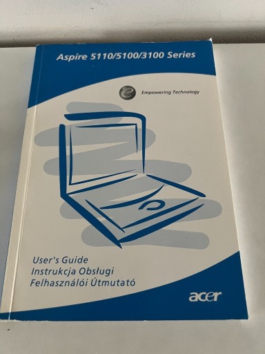 Zdjęcie oferty: Instrukcja obsługi Acer Aspire 5110/5100/3100