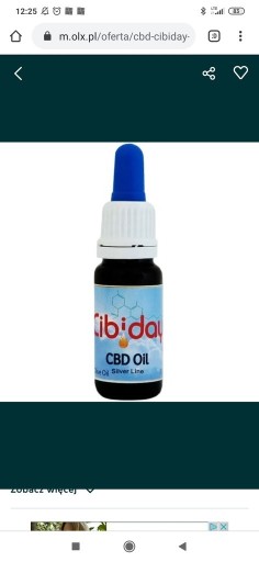 Zdjęcie oferty: Olej CBD 15% Z Holandii 