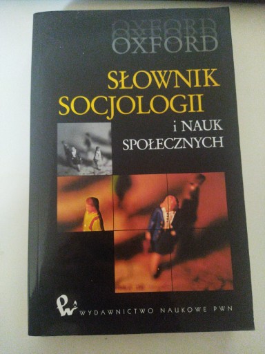Zdjęcie oferty: Słownik socjologii i nauk społecznych 
