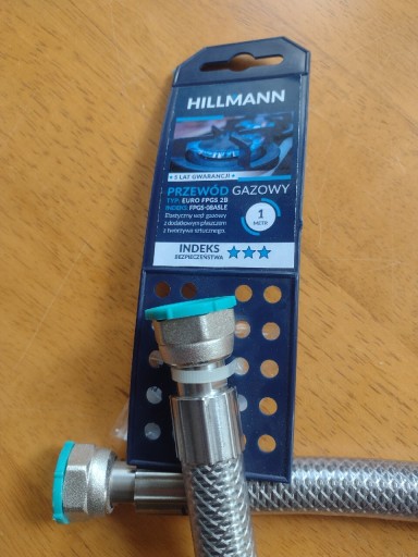 Zdjęcie oferty: Przewód gazowy, wąż do gazu Hillmann 1m