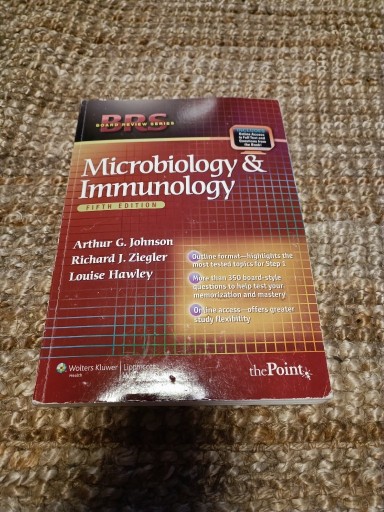 Zdjęcie oferty: BRS Microbiology and Immunology - Arthur Johnson
