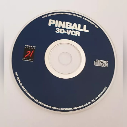Zdjęcie oferty: Pinbal 3D-VCR PC 