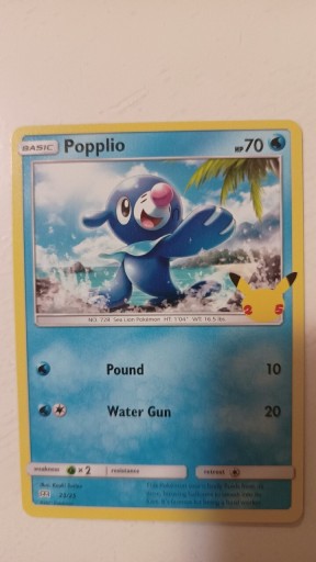 Zdjęcie oferty: Karty Pokemon TCG (MCD25 23) Popplio