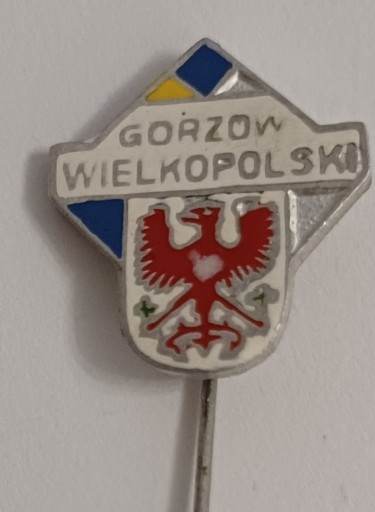 Zdjęcie oferty: Stara przypinka PRL Gorzów Wielkopolski (emalia)
