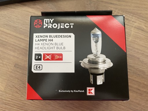 Zdjęcie oferty: Żarówki Xenon Bluedesign H4