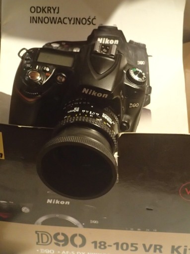 Zdjęcie oferty: Nikon D90-przebieg 30,5 tys pudelko+instrukcjia 