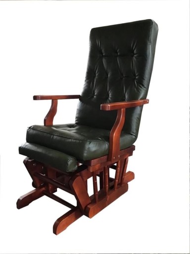 Zdjęcie oferty: Fotel bujany skóra naturalna , fotele bujane 