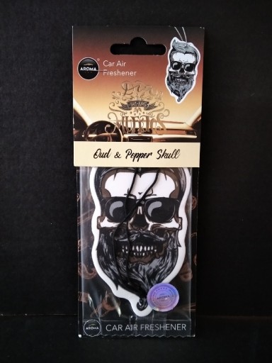 Zdjęcie oferty: Odświeżacz Do Auta Oud And Pepper Skull Dia Muerto