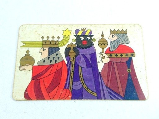 Zdjęcie oferty: 182 - Niemcy stara karta trzej królowie 