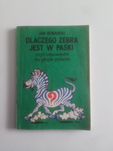 Zdjęcie oferty: Dlaczego zebra jest w paski