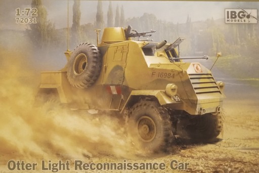 Zdjęcie oferty: Otter Light Reconnaisance Car - model do sklejania skala 1/72