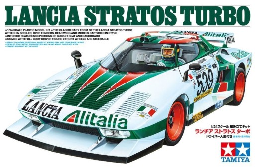 Zdjęcie oferty: Lancia Stratos TURBO - TAMIYA - Piękna wyścigówka!