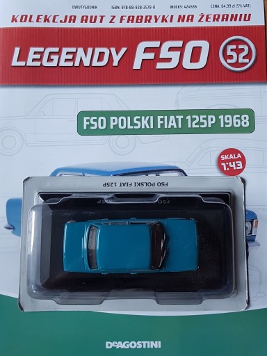 Zdjęcie oferty: Fiat 125p 1968 Legendy FSO Kultowe auta  PRL 