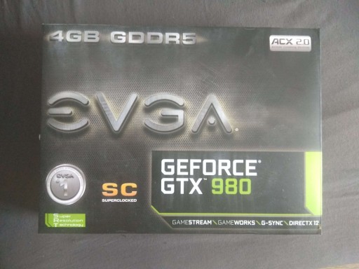 Zdjęcie oferty: Karta graficzna Geforce GTX 980 4 GB EVGA SC