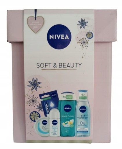 Zdjęcie oferty: Zestaw kosmetyków nivea soft beauty okazja cenowa