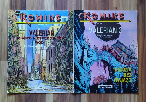 Zdjęcie oferty: 2x Valerian - zeszyt 4 i 8 - Fantastyka