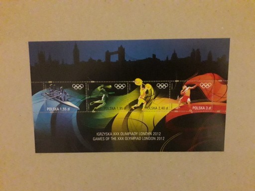 Zdjęcie oferty: Blok  4424-27 Igrzyska XXX Olimpiady Londyn 2012