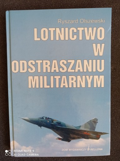 Zdjęcie oferty: Lotnictwo w odstraszaniu militarnym Olszewski