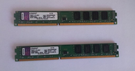 Zdjęcie oferty: Pamięć Kingston DDR3 8GB (2x4GB) 1333 