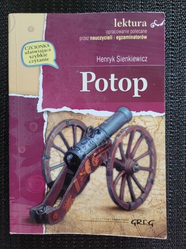 Zdjęcie oferty: POTOP Henryk Sienkiewicz