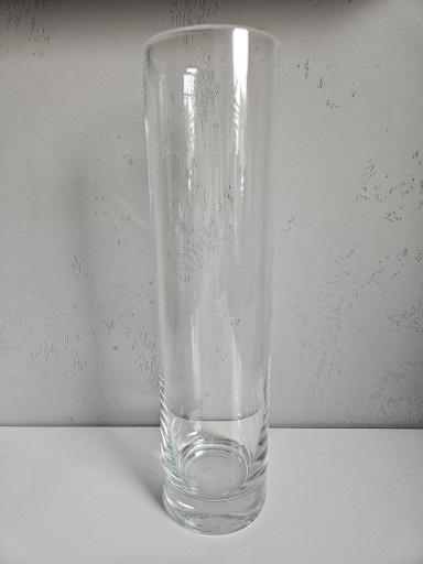 Zdjęcie oferty: Wazon Edwanex szklany 10x40 wazony cylinder wesele