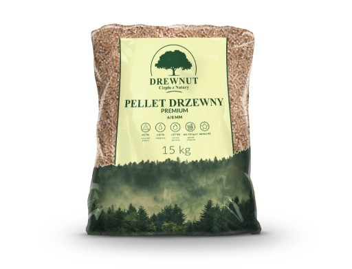 Zdjęcie oferty: Drewnut pellet A1, pellet liściasto-iglasty 6/8mm