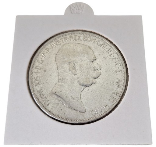 Zdjęcie oferty: 5 Koron 1909  - FRANZ JOSEPH I - SREBRO