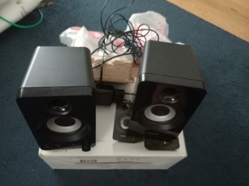 Zdjęcie oferty: Głośniki Philips stereo wtyk Jack słuchawki