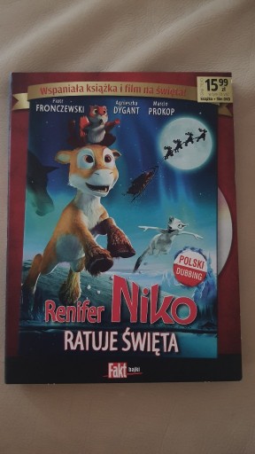 Zdjęcie oferty: płyta DVD Renifer Niko ratuje święta