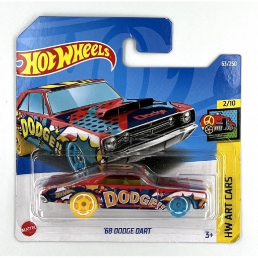 Zdjęcie oferty: HOT WHEELS 68 Dodge Dart HW Art Cars 2/10 63/250