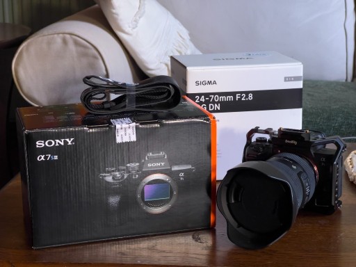Zdjęcie oferty: Sony A7SIII / A7s3 + Sigma 24-70 2.8 FE LEASING