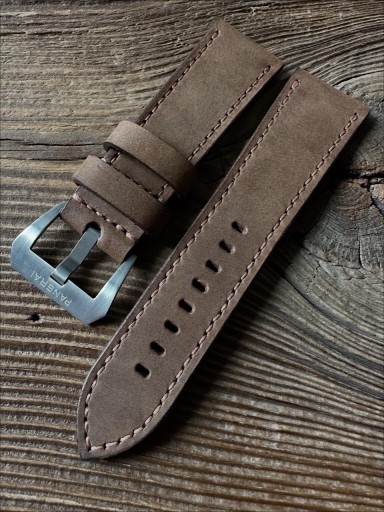 Zdjęcie oferty: Pasek do zegarka Panerai 26 mm. handmade skóra naturalna ręcznie robiony