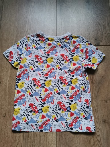 Zdjęcie oferty: Lupilu, koszulka, bluzka, t-shirt, auta, r.110-116