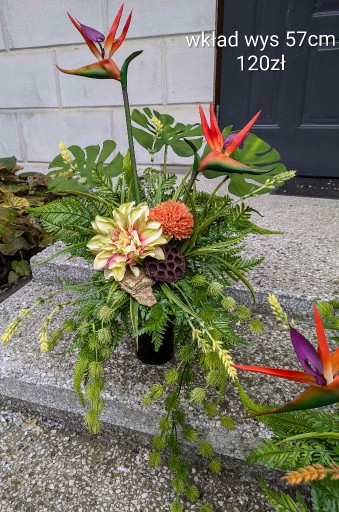 Zdjęcie oferty: Kompozycja na Grób | PREMlUM | Rękodzieło | Kompozycja 18