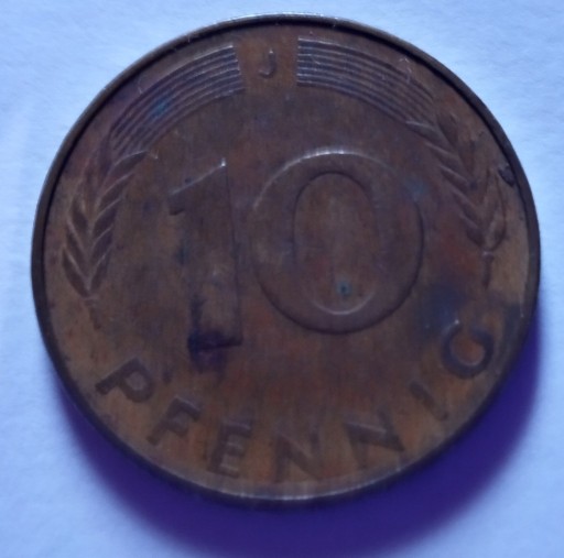 Zdjęcie oferty: Moneta 10 feningów 1977r.