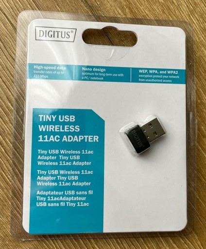 Zdjęcie oferty: Karta sieciowa USB WiFi WLAN Digitus DN-70565