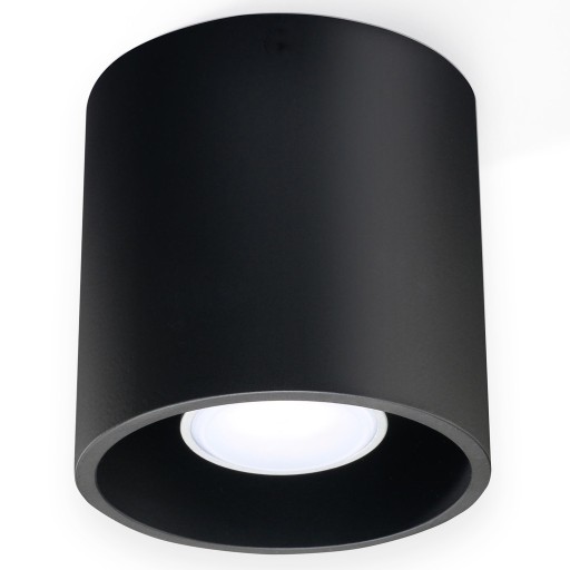 Zdjęcie oferty: Lampa Plafon ORBIS Czarna Oprawa Sufit LED SOLLUX