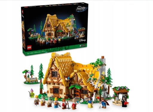 Zdjęcie oferty: LEGO 43242 Chatka Królewny Śnieżki i 7 krasnoludków nowe