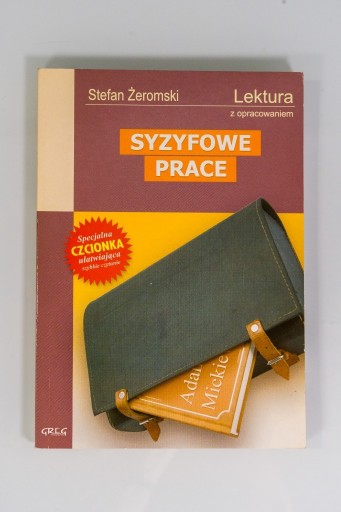 Zdjęcie oferty: Syzyfowe Prace - Stefan Żeromski - GREG