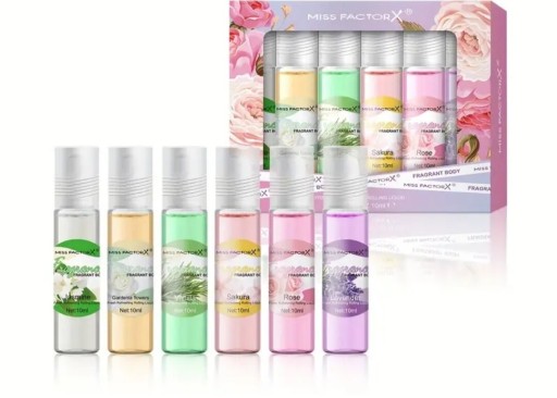 Zdjęcie oferty: Zestaw perfum  roll-on 6 sztuk 