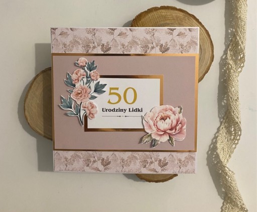 Zdjęcie oferty: Kartka na 50 urodziny, personalizowana.