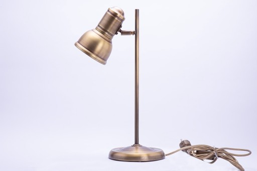 Zdjęcie oferty: Lampa Stołowa Złota vintage 48 cm