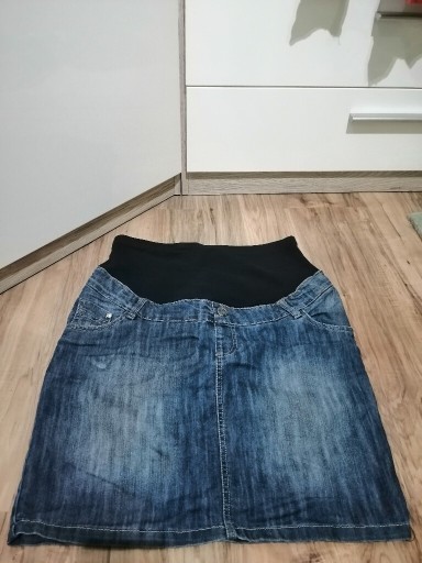 Zdjęcie oferty: Spódniczka ciążowa jeans 44