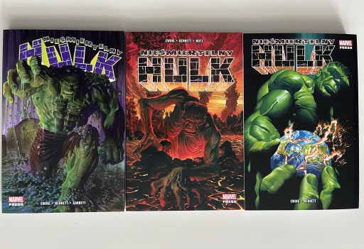 Zdjęcie oferty: Nieśmiertelny Hulk tomy 1,2,3 (Marvel Fresh)