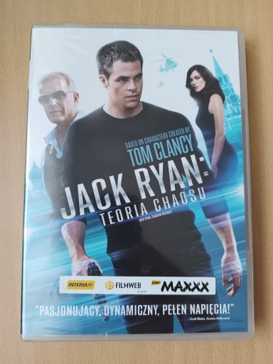 Zdjęcie oferty: Jack Ryan: Teoria chaosu DVD, Folia 