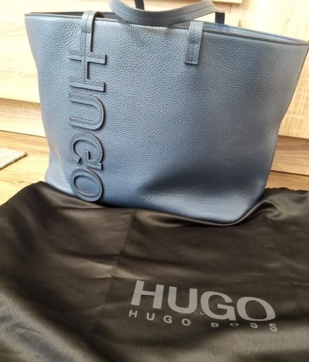 Zdjęcie oferty: Hugo Boss torebka skóra naturalna duża 