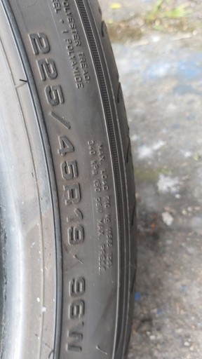 Zdjęcie oferty:  Goodyear Eagle F1 Asymmetric 3 225 45 19 rok 2020