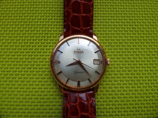 Zdjęcie oferty: Złoty zegarek omega automat 18k.